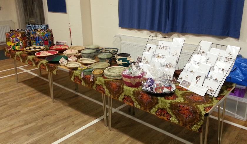 Ubushuti stall at ladies craft event in Tamworth
