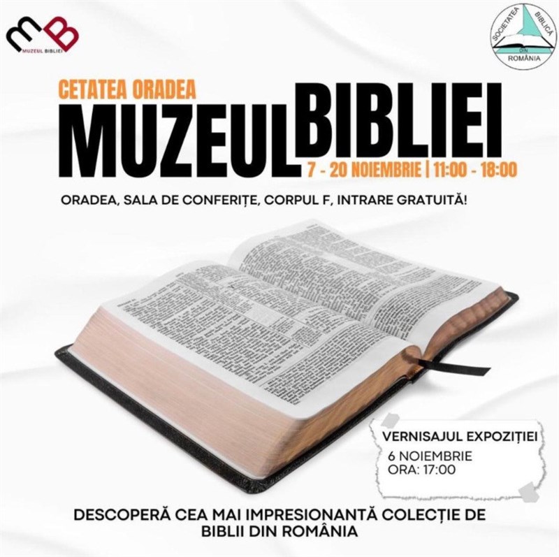 Bible Exhibition in Oradea prison run by Bible Society Romania