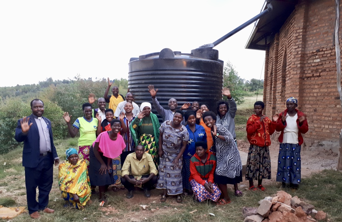 DT Water Harvesting Projects in diocese of Byumba